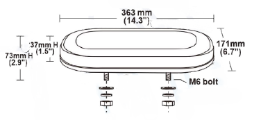 AD-117-2B-A - Dimensions